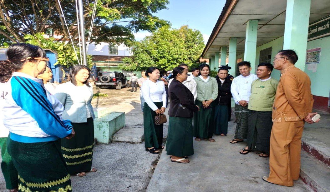 ရှမ်းပြည်နယ်၊ မူဆယ်ခရိုင်၊ မူဆယ်မြို့ပေါ်၌ နိုင်ငံတော်အစိုးရသစ်၏ရက်(၁၀၀)စီမံချက်ဖြင့် လုပ်ငန်းများ အကောင်အထည်ဖော်ဆောင်ရွက်နေမှုအခြေအနေများအား ကြည့်ရှုစစ်ဆေး