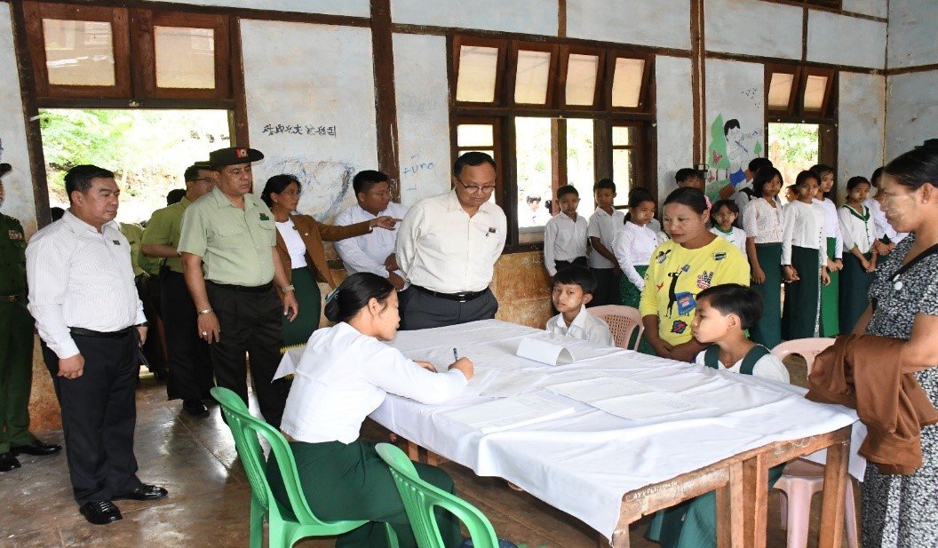 ကယားပြည်နယ်၊ လွိုင်ကော်ခရိုင်၊ လွိုင်ကော်မြို့နယ်အတွင်းရှိ စာသင်ကျောင်းများ၌ ၂၀၂၆-၂၀၂၇ ပညာသင်နှစ်အတွက် ကျောင်းသား/ ကျောင်းသူများ ကျောင်းလာရောက်အပ်နှံနေမှုအား ကြည့်ရှုစစ်ဆေး