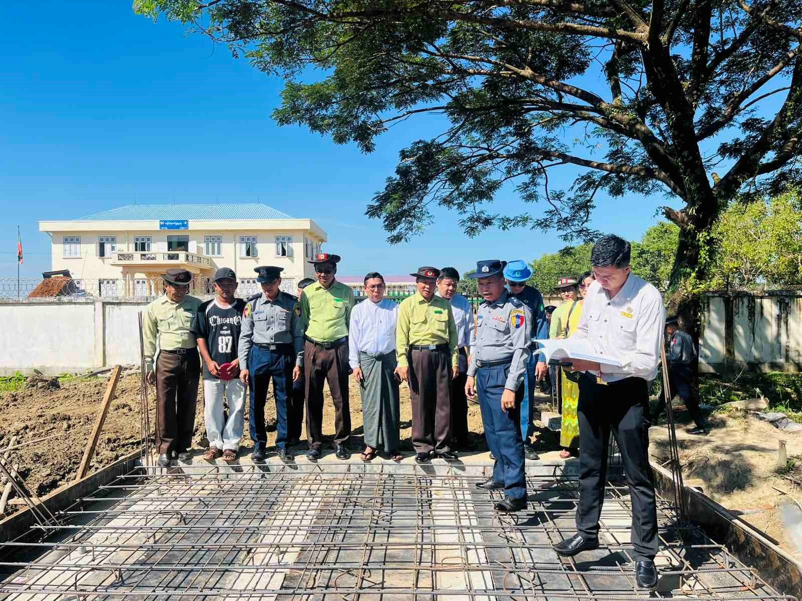 ၂၀၂၆-၂၀၂၇ ဘဏ္ဍာရေးနှစ်၊ ပြည်ထောင်စုငွေလုံးငွေရင်း ရန်ပုံငွေဖြင့် ဆောင်ရွက်လျက်ရှိသည့် ကွန်ကရစ်တံတား(၂)စင်းတည်ဆောက်ခြင်းလုပ်ငန်း၊ မြေသား တာဘောင်တပ်ခြင်းနှင့် ကွန်ကရစ်လမ်းခင်းခြင်းလုပ်ငန်းပြီးစီးမှုအခြေအနေများအား ကွင်းဆင်းစစ်ဆေး