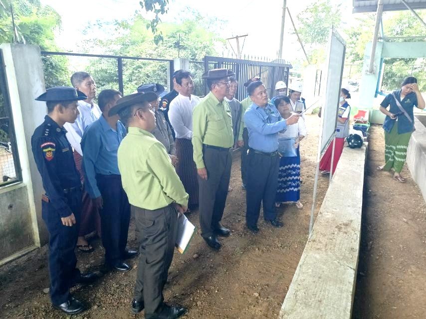 မကွေးတိုင်းဒေသကြီး၊ သရက်ခရိုင်၊ သရက်မြို့နယ်၌ အယ်လ်နီညိုဖြစ်စဉ်ကြောင့် အပူချိန်မြင့်တက်ပြီး သောက်သုံးရေရှားပါး/ ပြတ်လပ်မှုမရှိစေရေးအတွက် ကြိုတင်ဆောင်ရွက်ထားရှိမှုအခြေအနေများအား ကွင်းဆင်းစစ်ဆေး