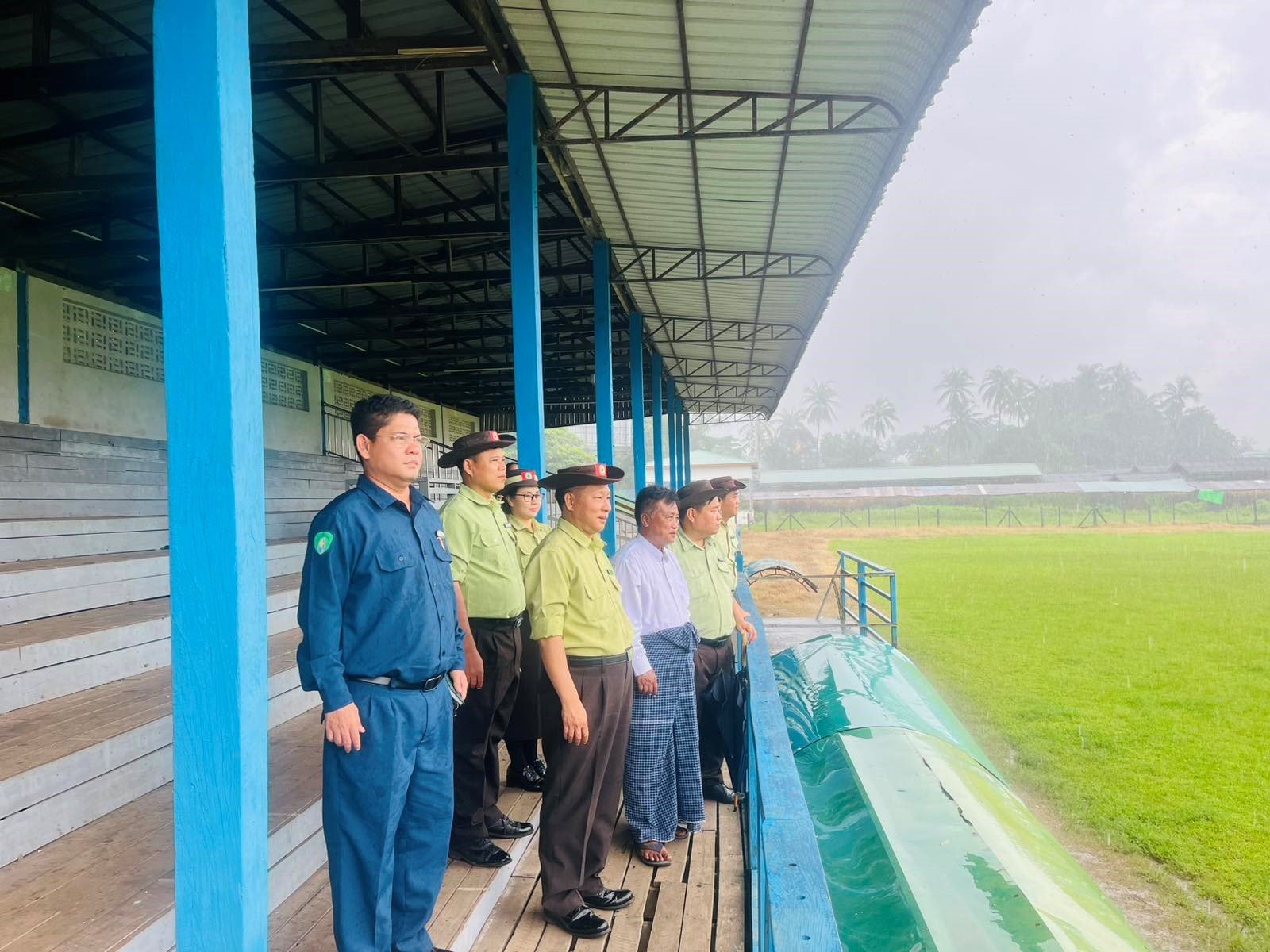 မွန်ပြည်နယ်၊ ကျိုက်ထိုခရိုင်၊ ကျိုက်ထိုမြို့နယ်နှင့် ဘီးလင်းမြို့နယ်အတွင်းရှိ မြို့နယ်အားကစားခန်းမနှင့် အားကစားကွင်းများသို့ပျက်စီးယိုယွင်းနေမှုများအား သတ်မှတ်ချက်များ နှင့်အညီ အမြန်ဆုံးပြုပြင်နိုင်ရေးအတွက် ကွင်းဆင်းစစ်ဆေး