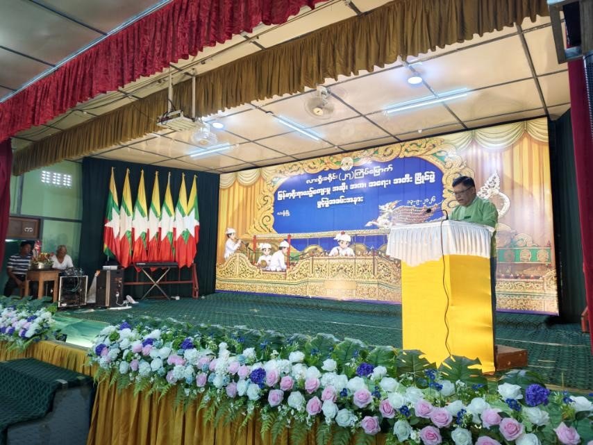 လားရှိုးမြို့၊ အမှတ်(၆)အခြေခံပညာအထက်တန်းကျောင်း၌ ကျင်းပပြုလုပ်သည့် (၂၇)ကြိမ်မြောက် မြန်မာ့ရိုးရာယဉ်ကျေးမှု အဆို၊ အက၊ အရေး၊ အတီးပြိုင်ပွဲဖွင့်ပွဲအခမ်းအနားသို့ တက်ရောက်